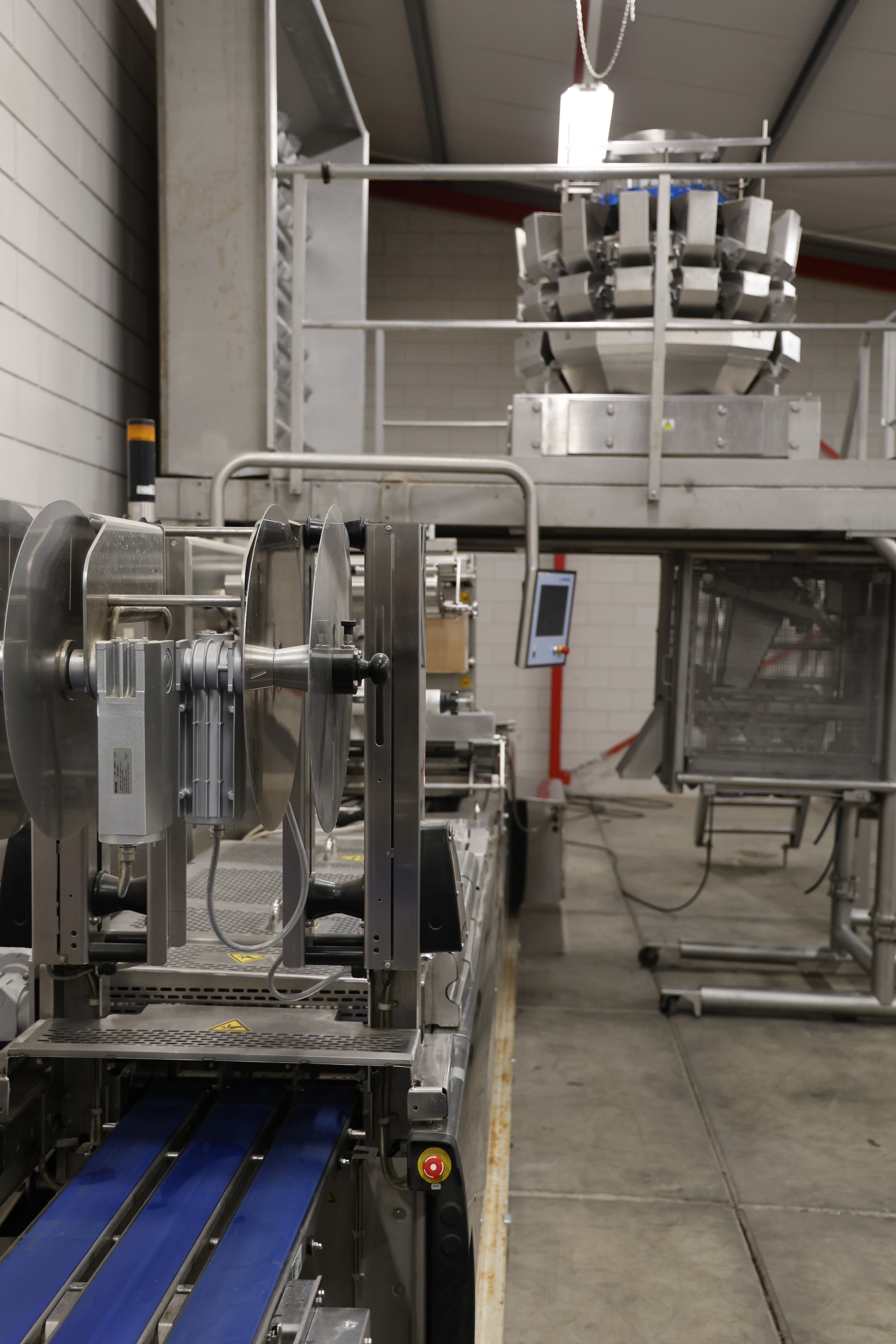 Used 2013 Multivac - Yamato Full automatic weighing and packing line