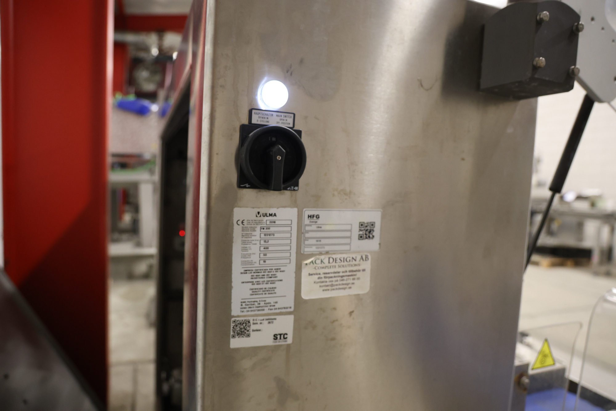 Used 2016 Ulma FM200 flowpacker