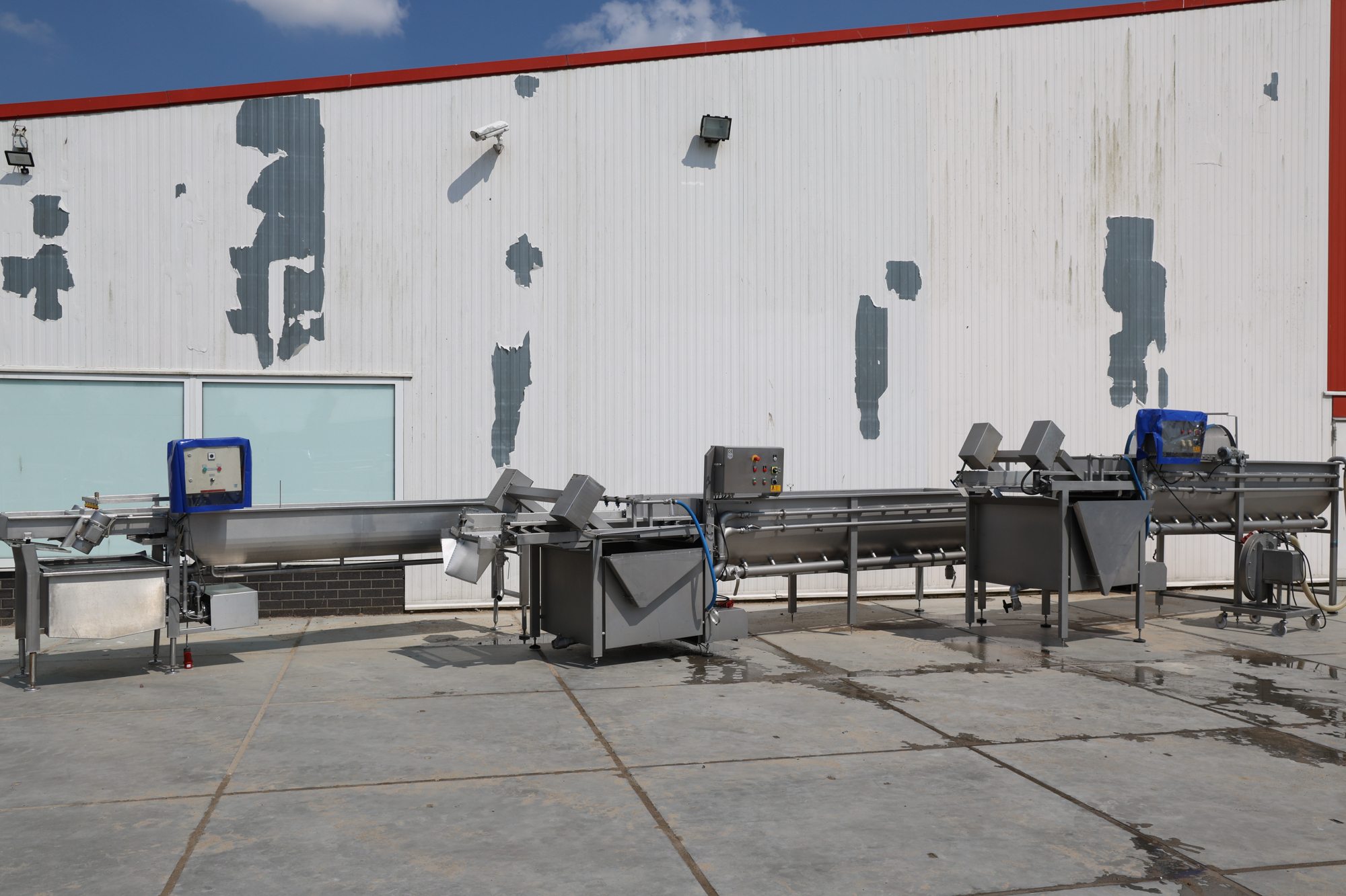 Used Eillert GWT flume washer