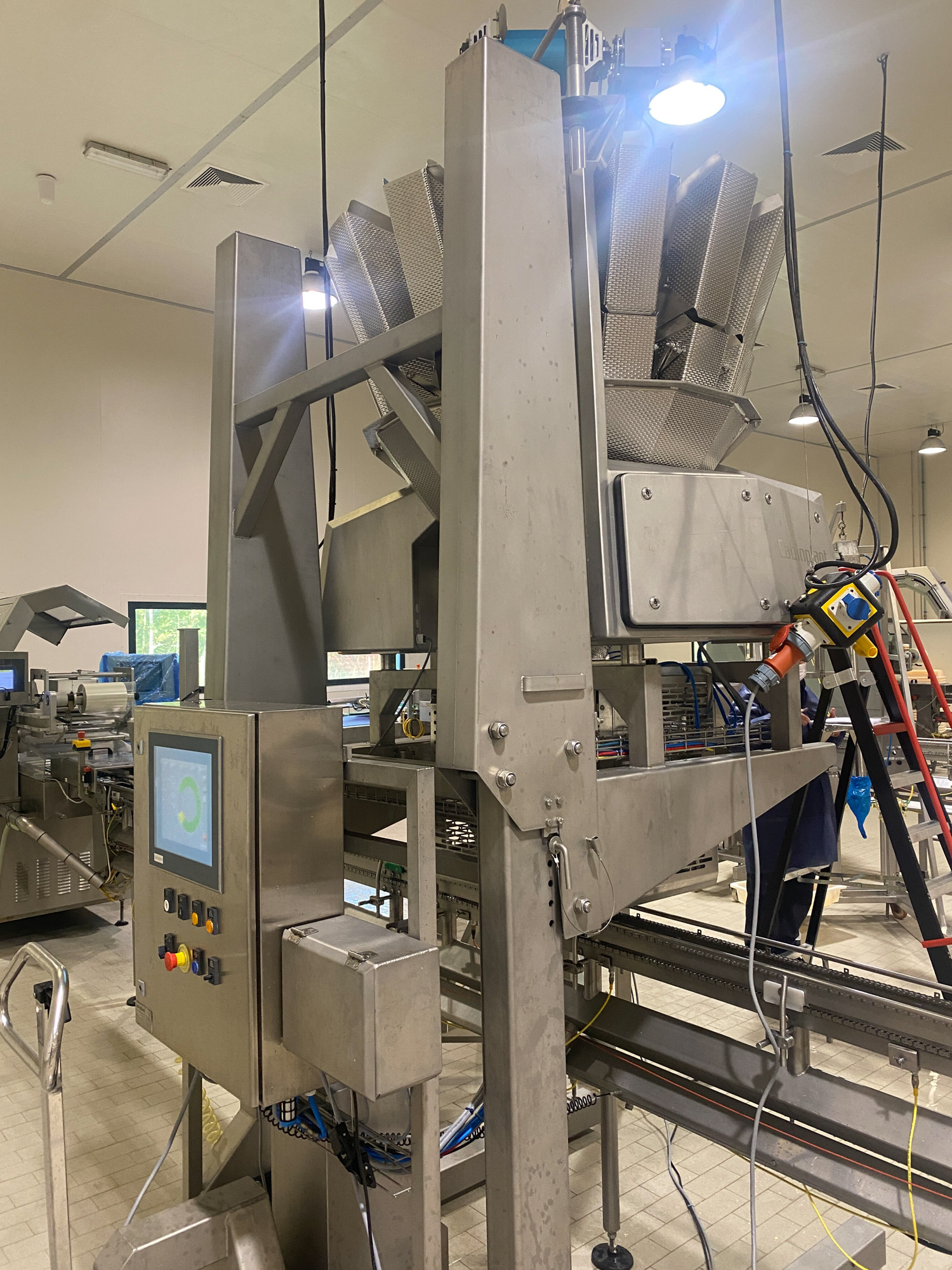 Used 2020 Cabinplant mobile screw in-feed weigher