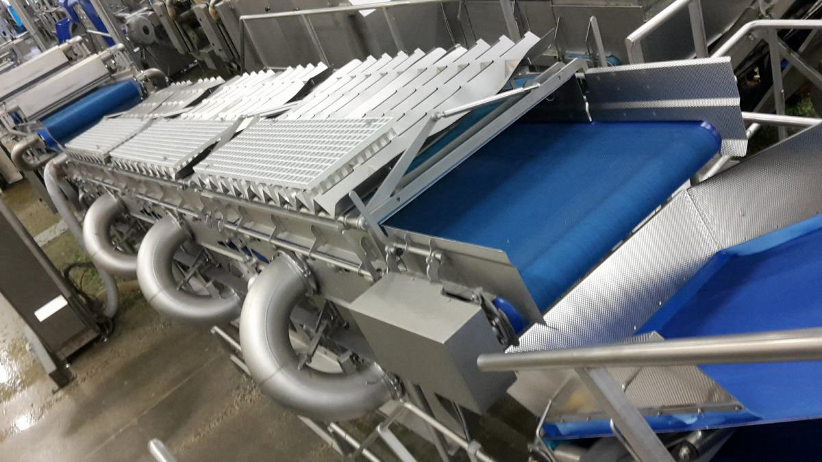 Used 2017 FTNON Turatti complete high capacity washing and drying line
