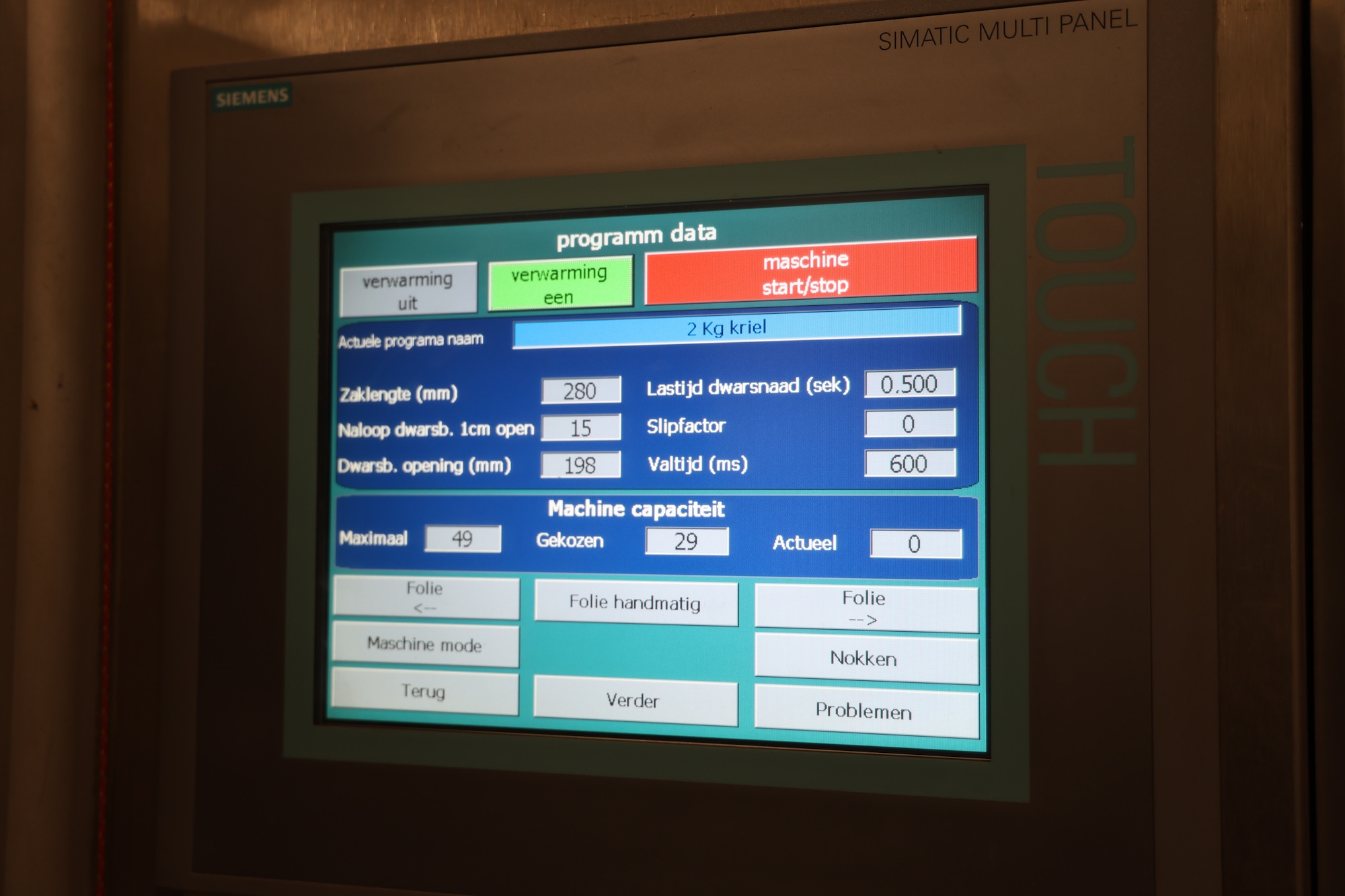 Used 2009 Mepac Heavy Duty vertical packaging machine VSC 420