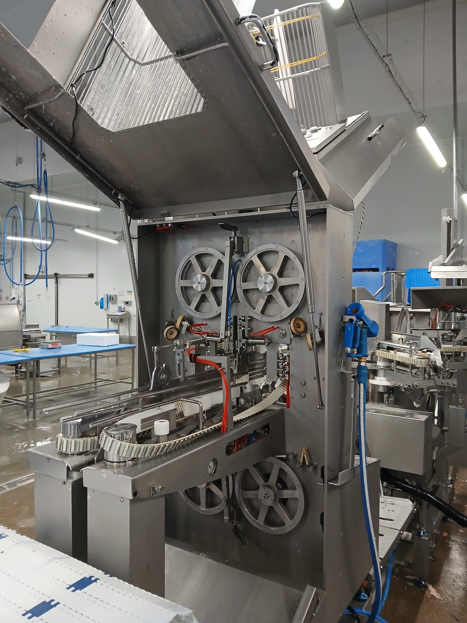 Used 2012 Marel 2630 filleting line with 2620 and knife sharpener