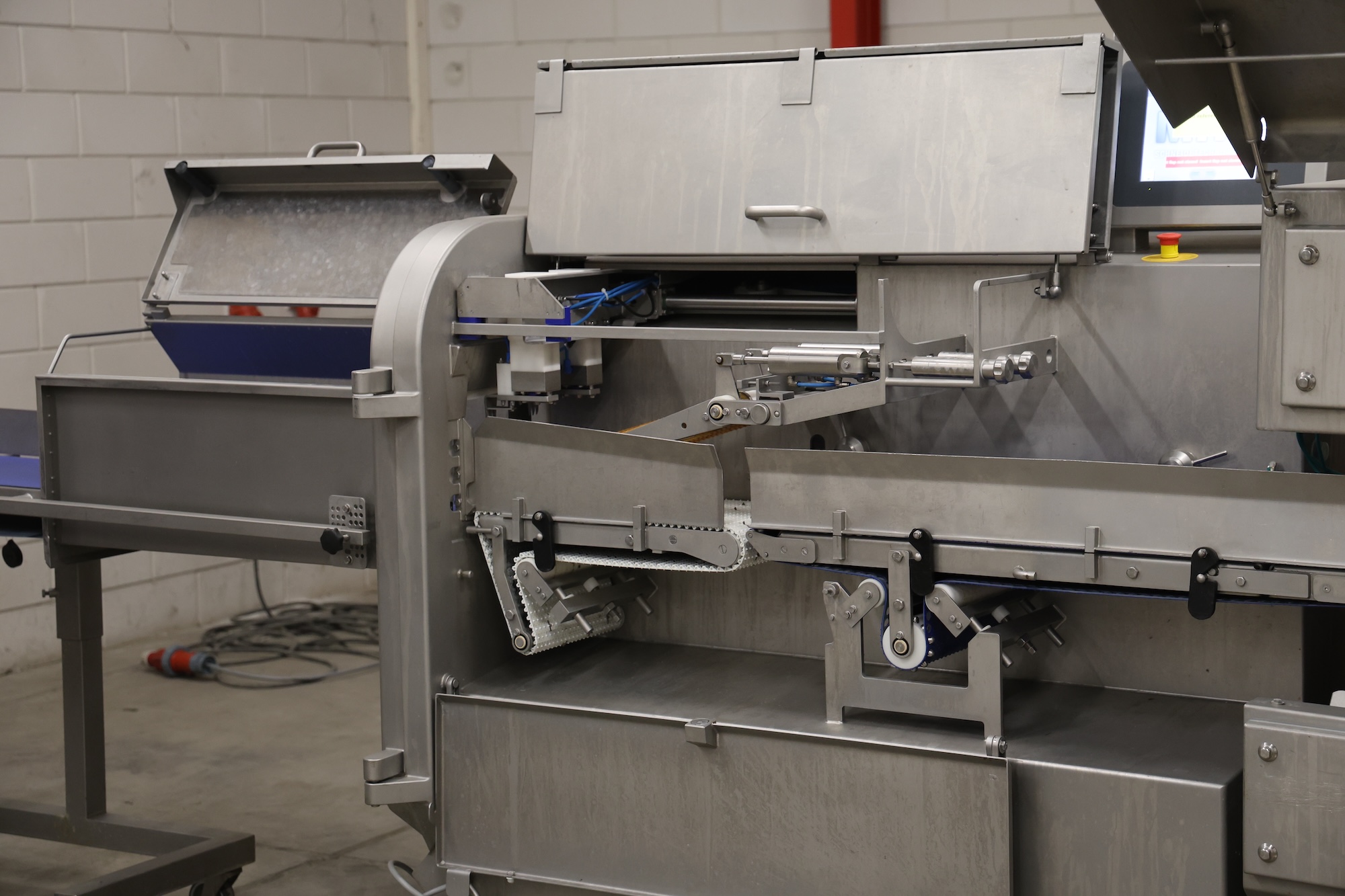 Used 2017 MHS ICC 28S fixed weight portioning machine