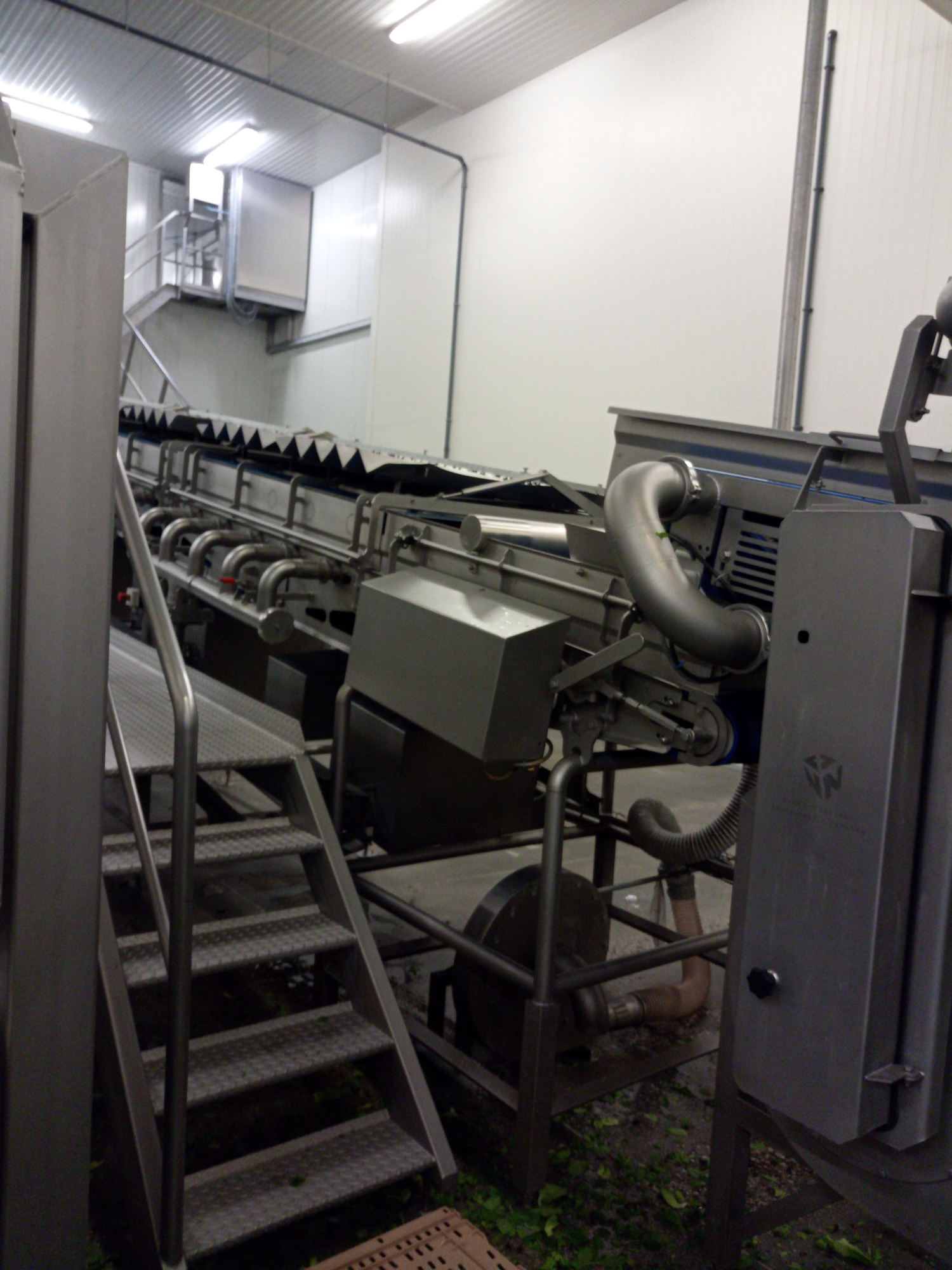 Used 2017 FTNON Turatti complete high capacity washing and drying line