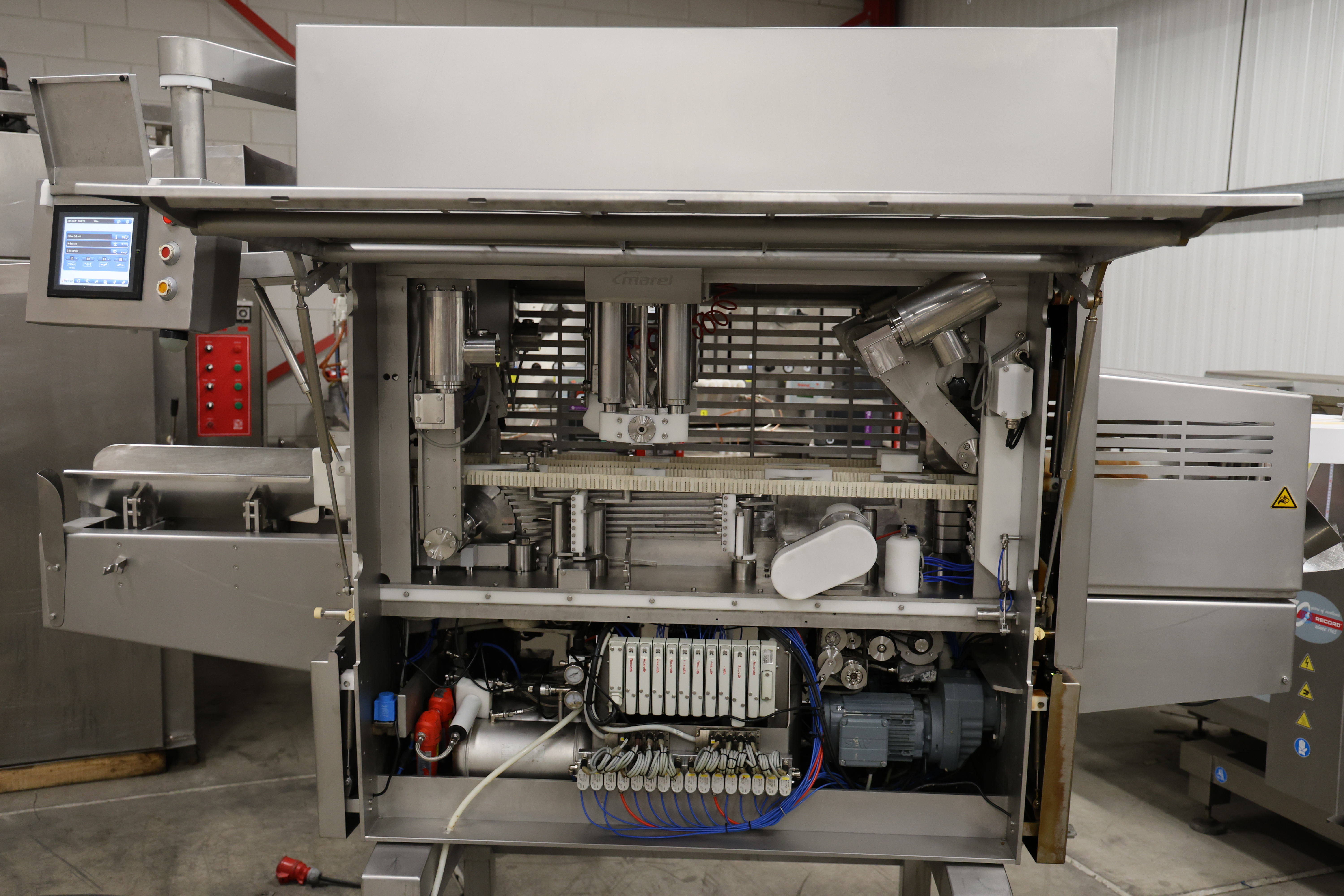 Used 2016 Marel 2730 filleting line with back-bone and belly trim