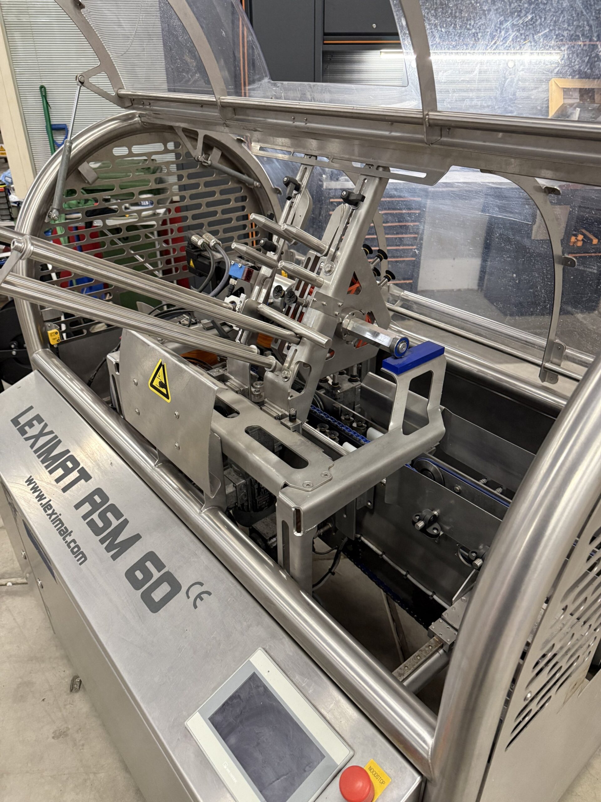 Used Leximat ASM 60 automatic bag closer