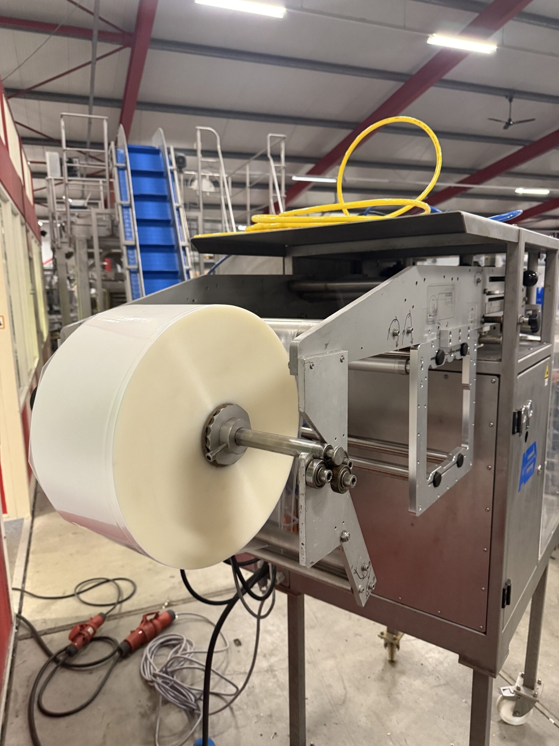 Used Audion vertical form fill seal machine (VFFS) for pillow bags