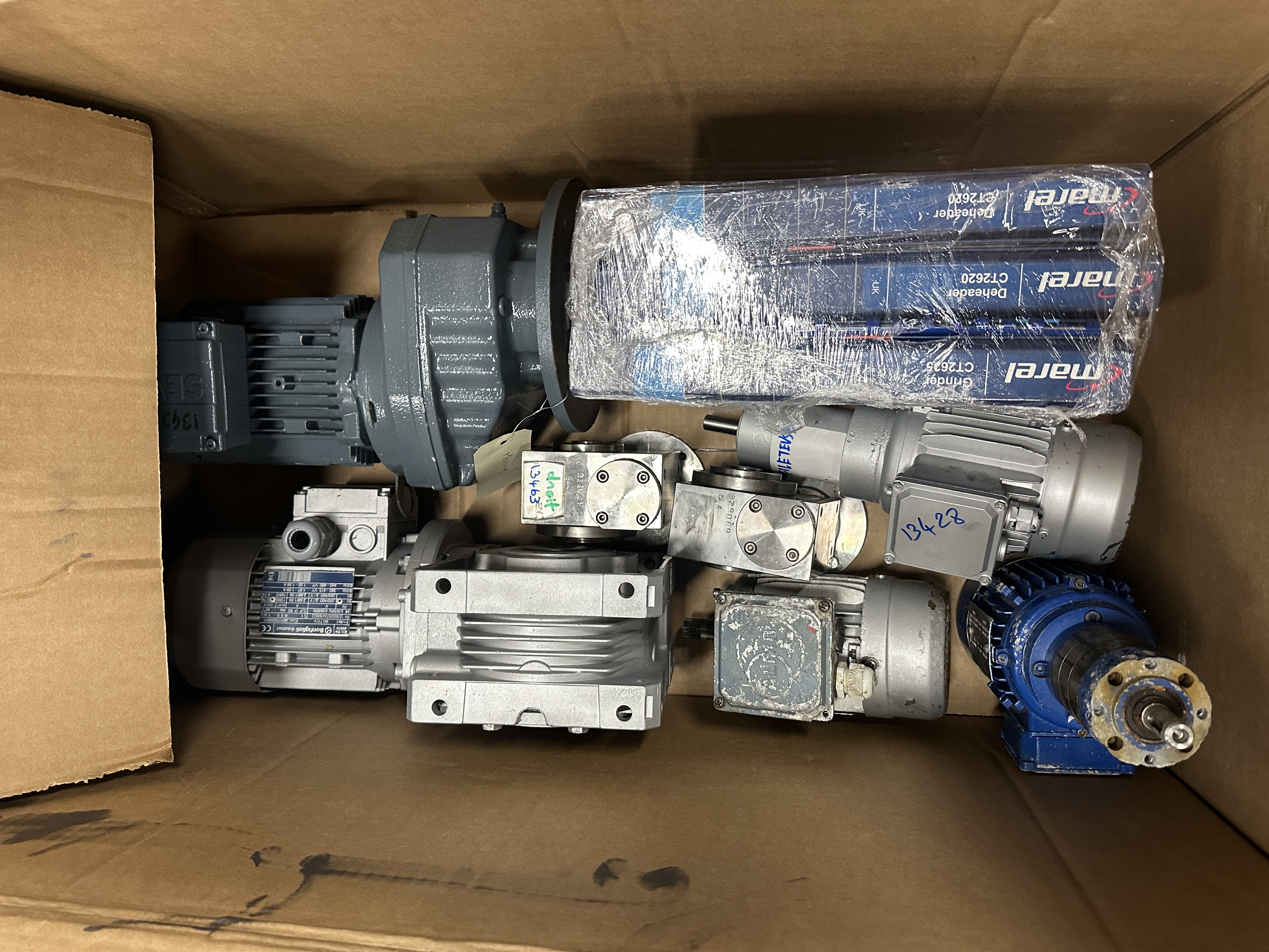 Used 2012 Marel 2630 filleting line with 2620 and knife sharpener