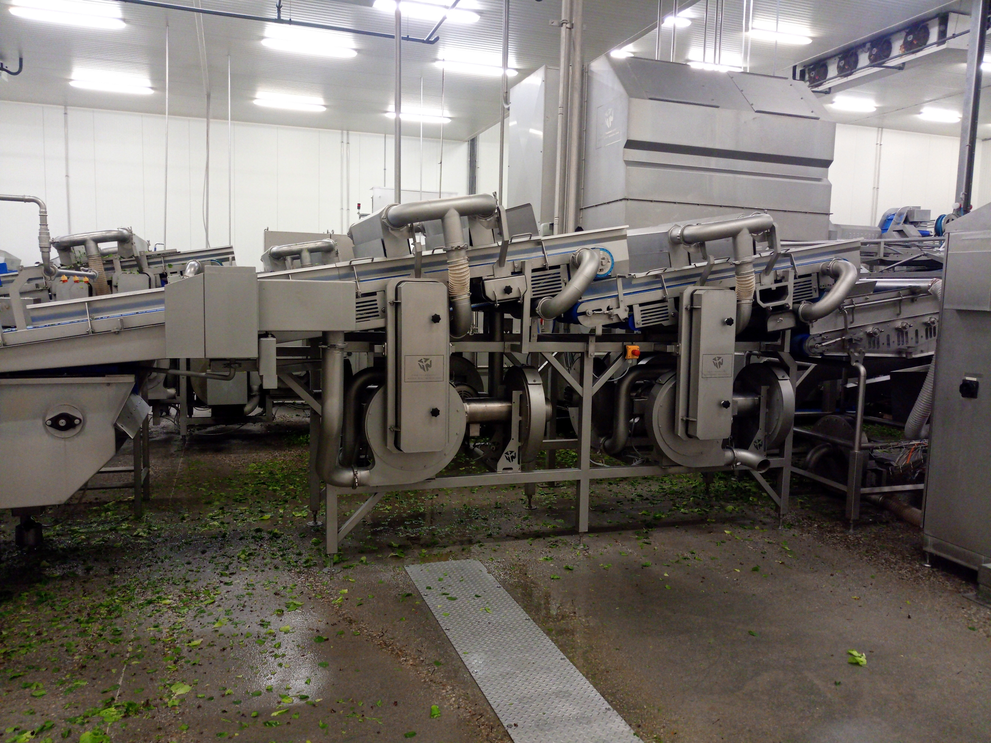 Used 2017 FTNON Turatti complete high capacity washing and drying line