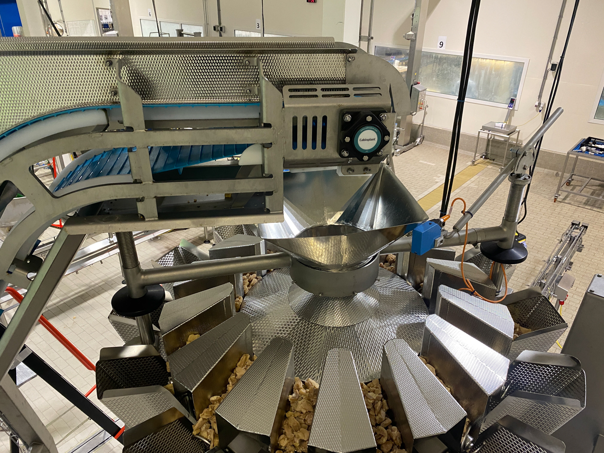 Used 2020 Cabinplant mobile screw in-feed weigher