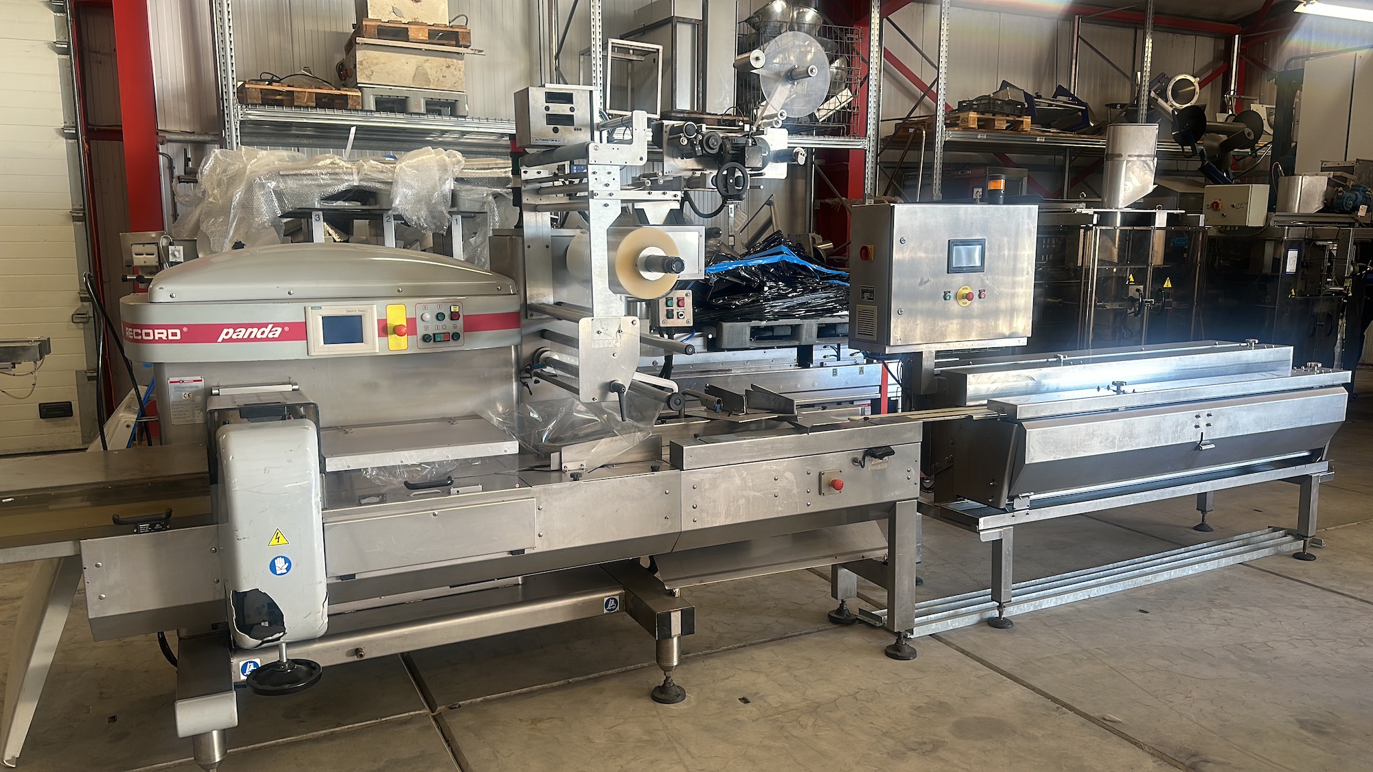 Used 2006 Record PANDA MD-ST with automotion automatic infeed