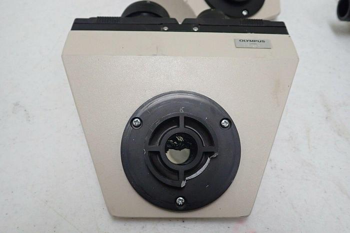 Used Lot of 4 Olympus Japan Binocular Optics Head Microscope Parts for BH2