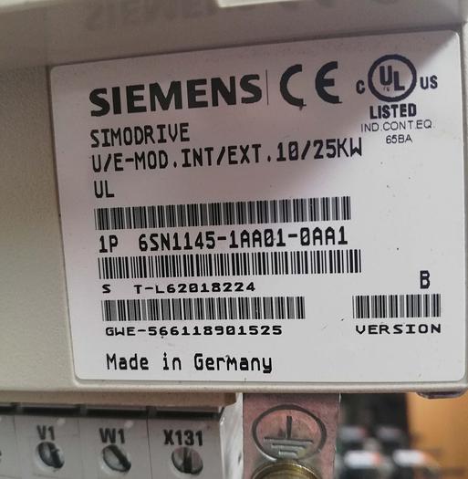 Used Siemens 6SN1145-1AA01-0AA1