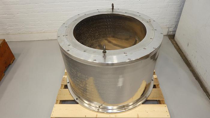 Used Jylha JS280 Stainless Steel Inner & Outer Pressure Screen Basket #44494