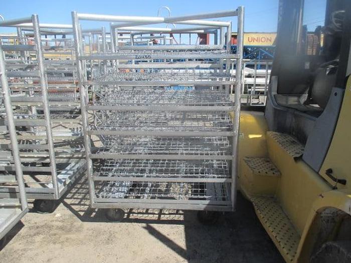 Used Stainless Steel Meat Racks; 41"W 52"L78"T