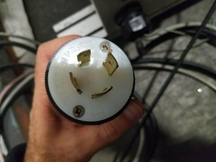 Used Mitsubishi Control Panel A1SHcpu A1S61PN A15X41 5 slot + many relays + cabinet