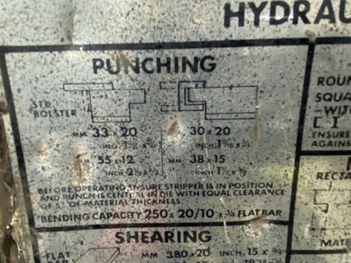 Used Kingsland 85XS Ironworker