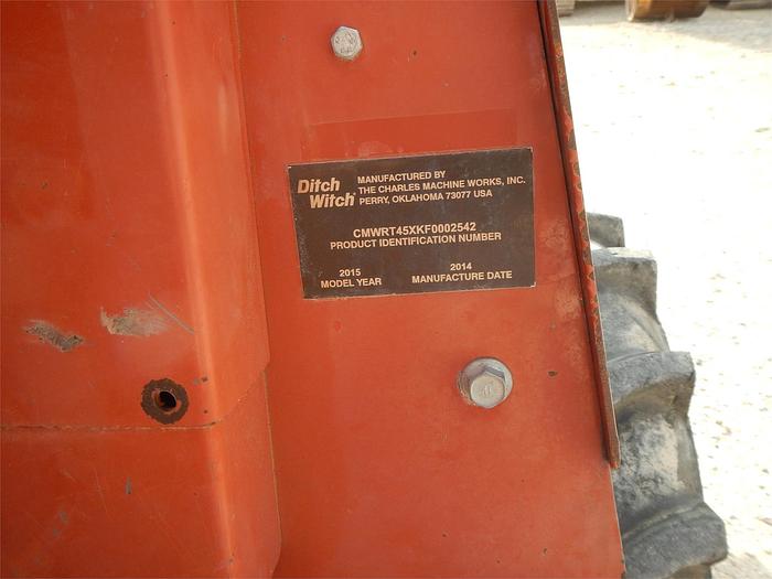 Used 2015 DITCH WITCH RT45