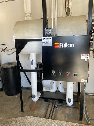 Used 2018 Fulton Boiler VSRT30 30 HP 150 PSI Steam Boiler
