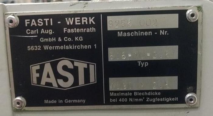 Gebraucht Tafelschere Fasti 506-10-2,5