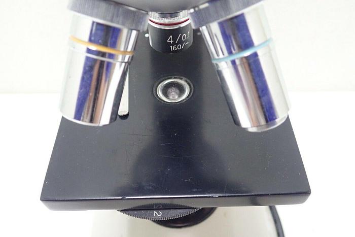 Used Unbranded L&M? Compact Student Monocular Microscope with 3 Objectives