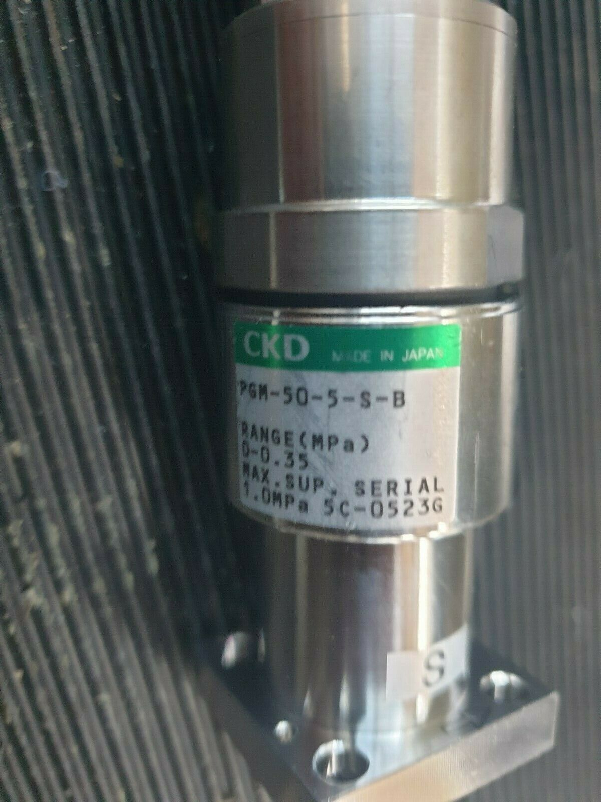 Used CKD Corporation  PGM-50-5-S-B GAS REGULATOR (rbd2.1b5)