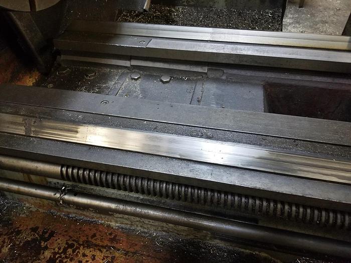 Used Poreba Engine lathe, Model TPK 90/3M, 36" x 120", (2) Steady Rests, 6 Jaw Chuck, DRO System, 3 & 4 Jaw, Misc Tooling, ID17016