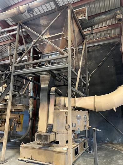 Used Mill, Attrition, 72" Dia, C/st, 500 HP, IPEC, Mdl 7000 #C744241