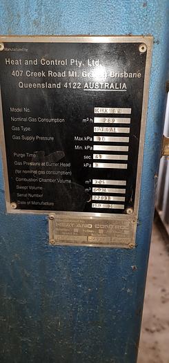 Used 1996 HEAT AND CONTROL - KLEENHEAT THERMAL HEAT EXCHANGER KHX -8.0 - Gas fired