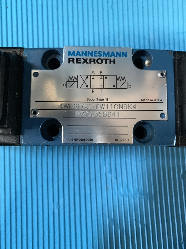 Used Rexroth Hydraulic Valve 4WE6E60/EW110N9K4