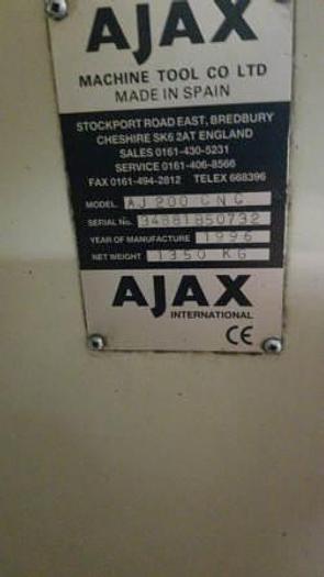 Used 1996 Ajax AJ 200 x 1150 Premium CNC/Manual Lathe