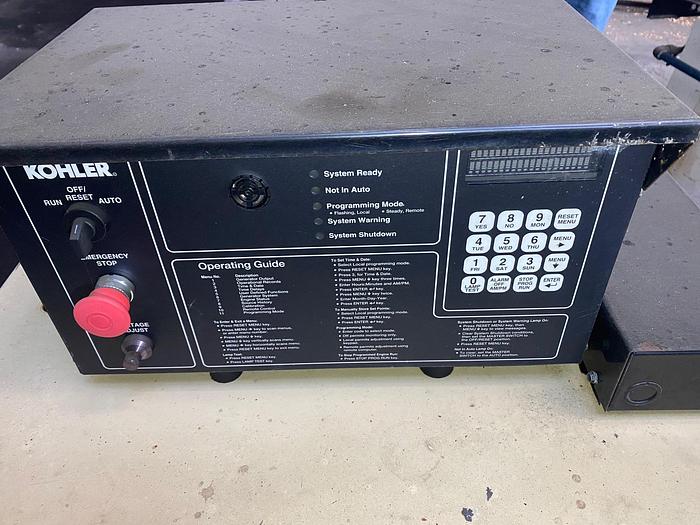 Used 2003 Kohler 30 kW LP Gas Generator Model: 50RZG