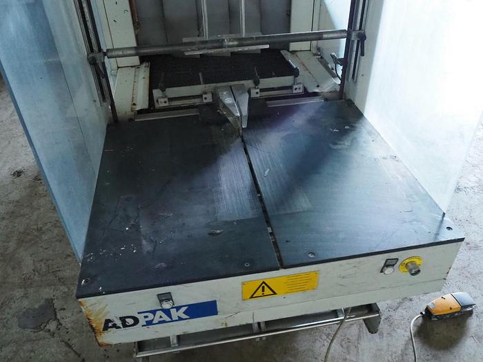 Used 2005 Adpak shrink wrapping machine, mimi uniblock 712