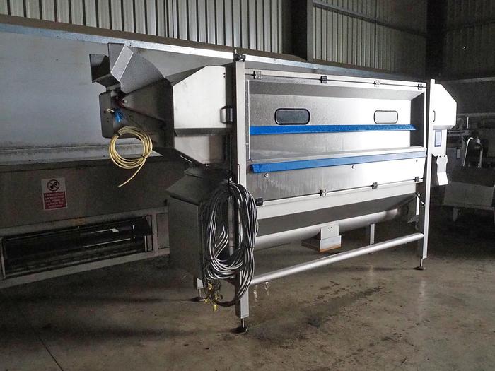 Used 2012 Finis food processing equipment Knife peeler + slicing line