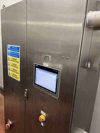Used Kiremko steam cooking line