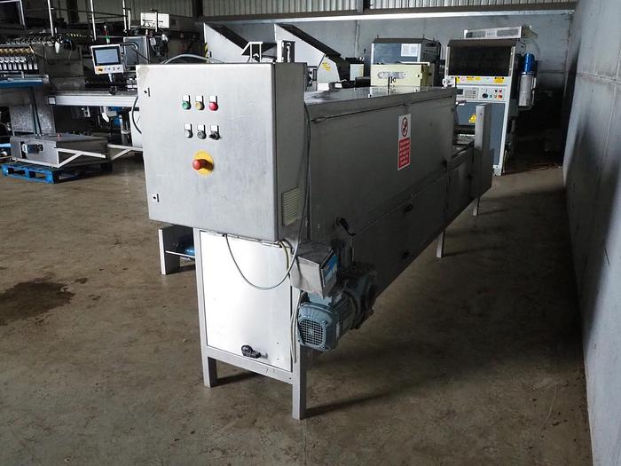 Used 2012 Finis food processing equipment Knife peeler + slicing line