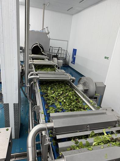 Used 2023 Somac full salad wash + dry salad line