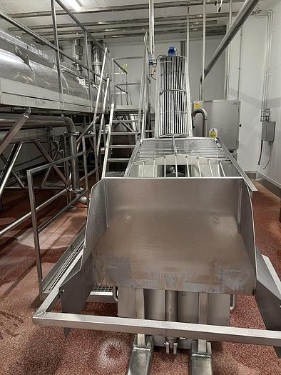 Used Sale of automated end of line packing machinery, as well as water treatment plant, Newtec weighers and Celox grader plus more