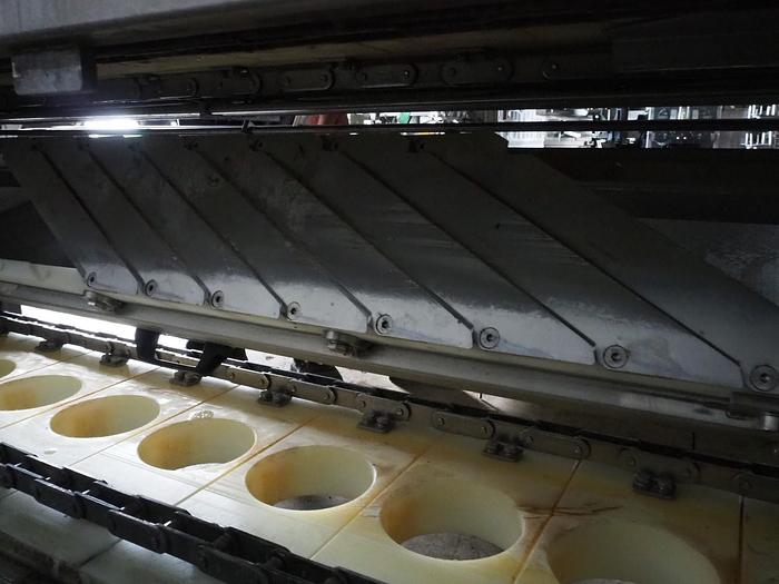 Used 2012 Finis food processing equipment Knife peeler + slicing line