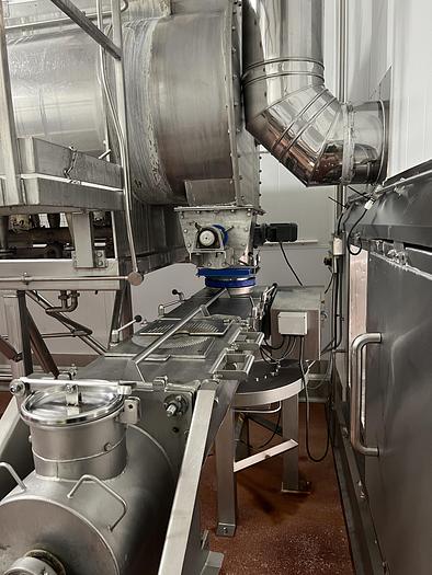 Used Kiremko steam cooking line