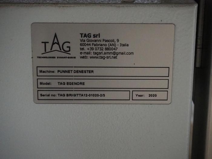 Used 2020 Tag SRL Brigitta12 Weighing and packing line with denester