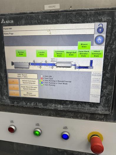 Used 2023 Somac full salad wash + dry salad line