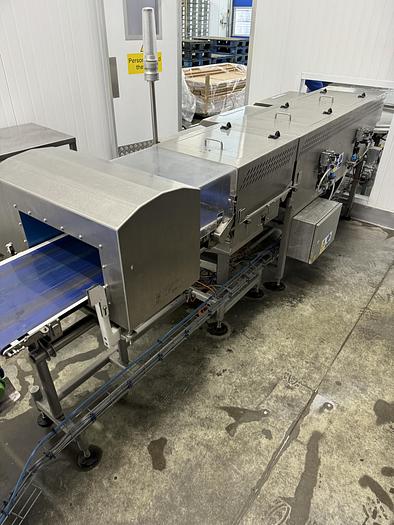 Used 2010 Yamato weigher + Sandiacre bagger full packing line