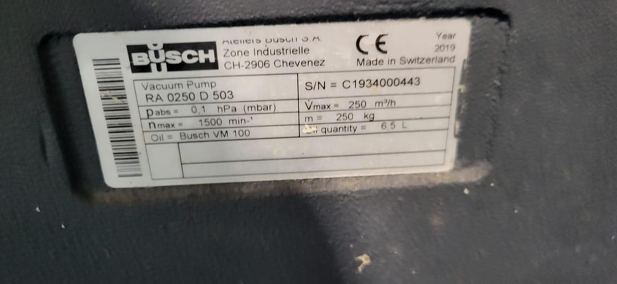 Used Multivac thermoformer