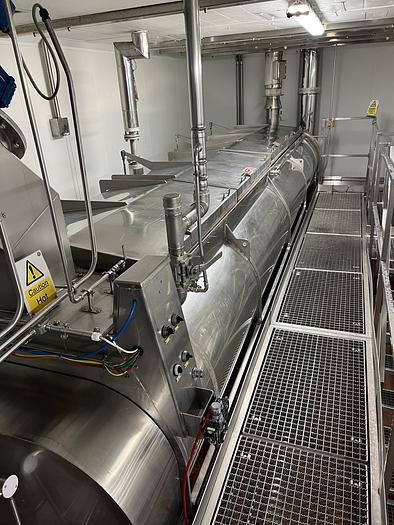Used Kiremko steam cooking line