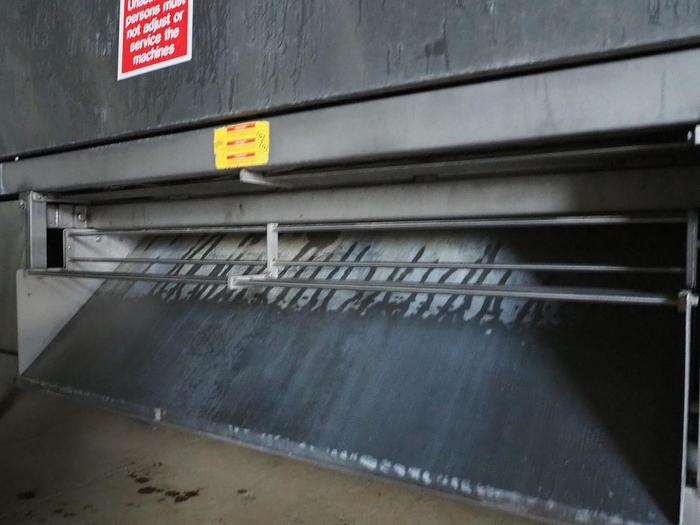 Used 2012 Finis food processing equipment Knife peeler + slicing line