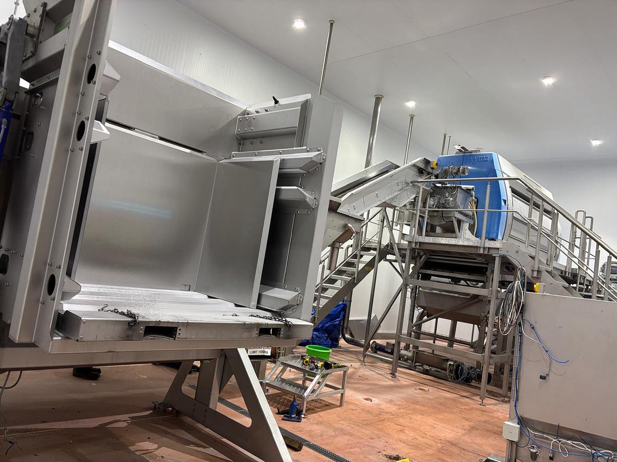 Used 2019 Wyma Vege-Peeler with Auger