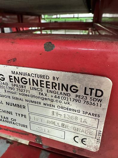 Used Sale of vegetable packing facility, due to cessation of W Clappison LTD processing vegetables