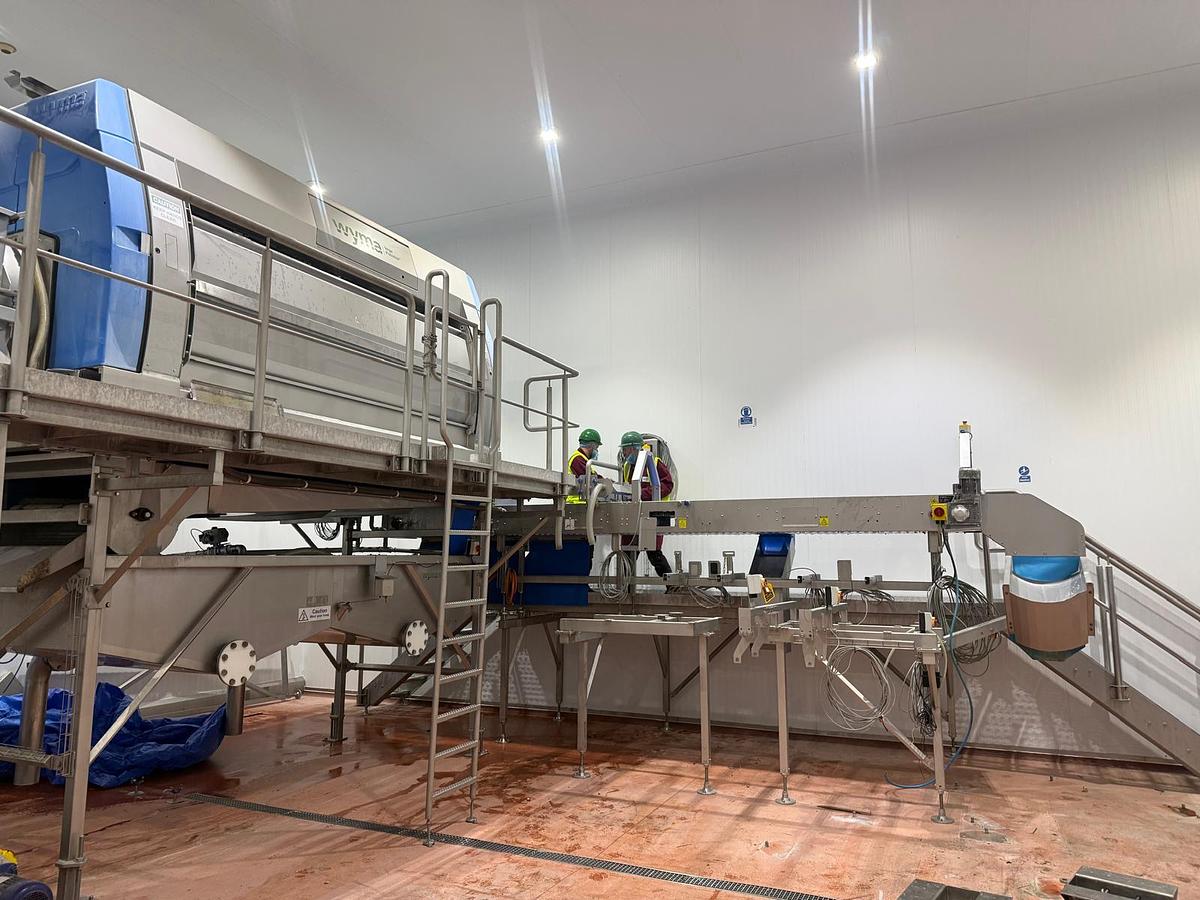 Used 2019 Wyma Vege-Peeler with Auger